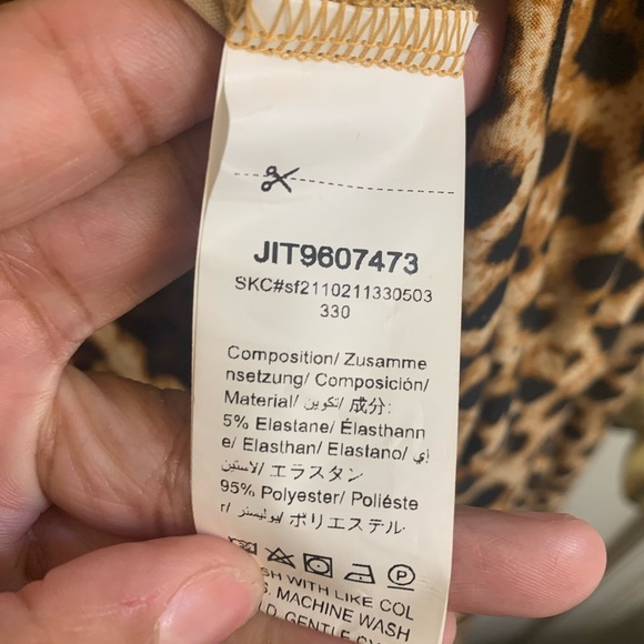 Brand New Plus Size Leopard Print Dress Size 4XL‎ - Picture 11 of 14